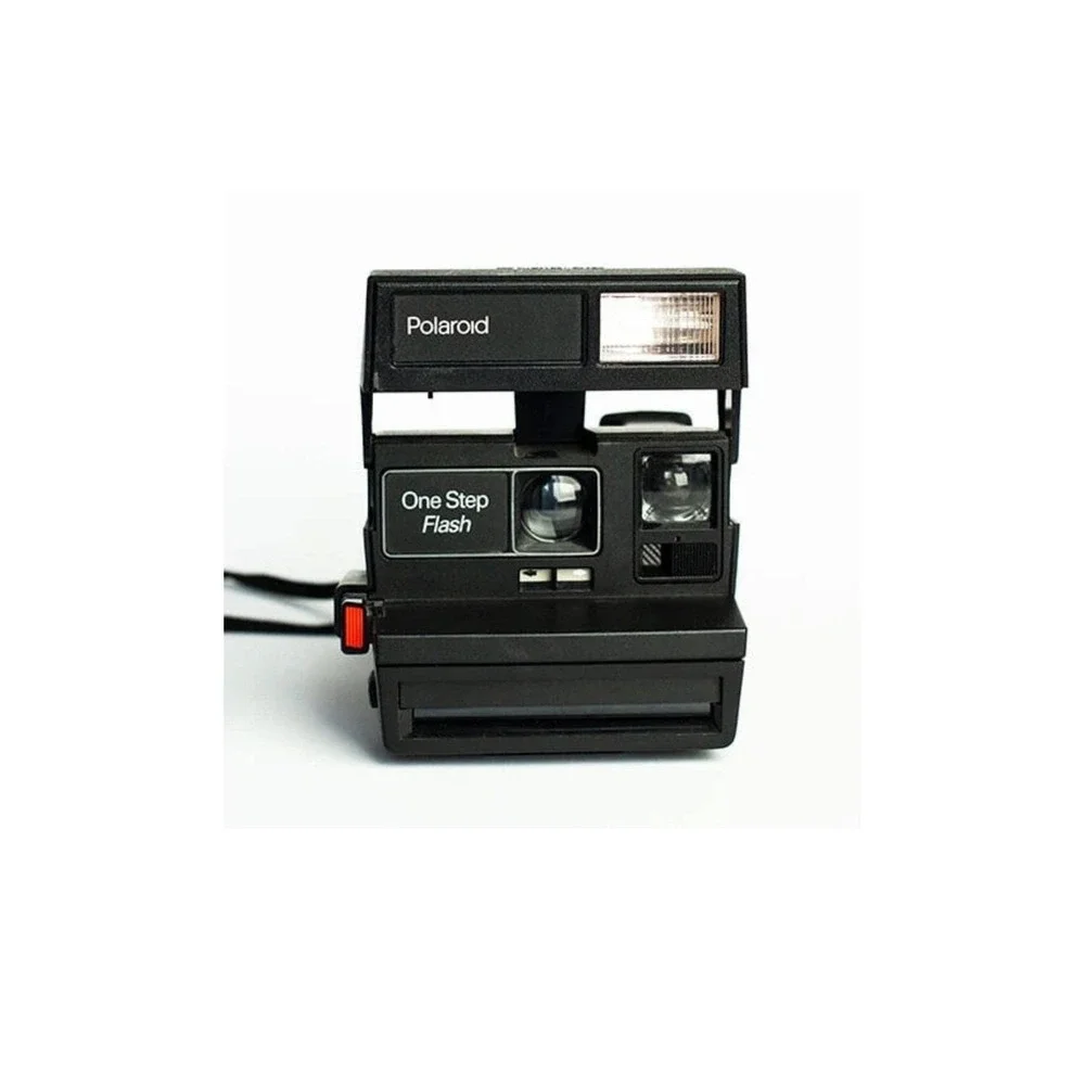 Vintage Polaroid One Step 600 Flash Instant Camera | 80s 90s Retro Film Camera
